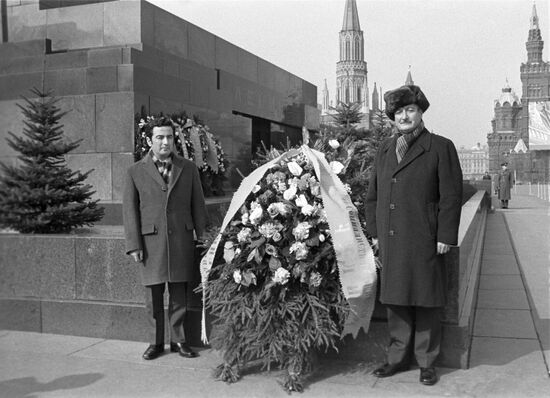 Delegation of Communist Party of Chile visits USSR