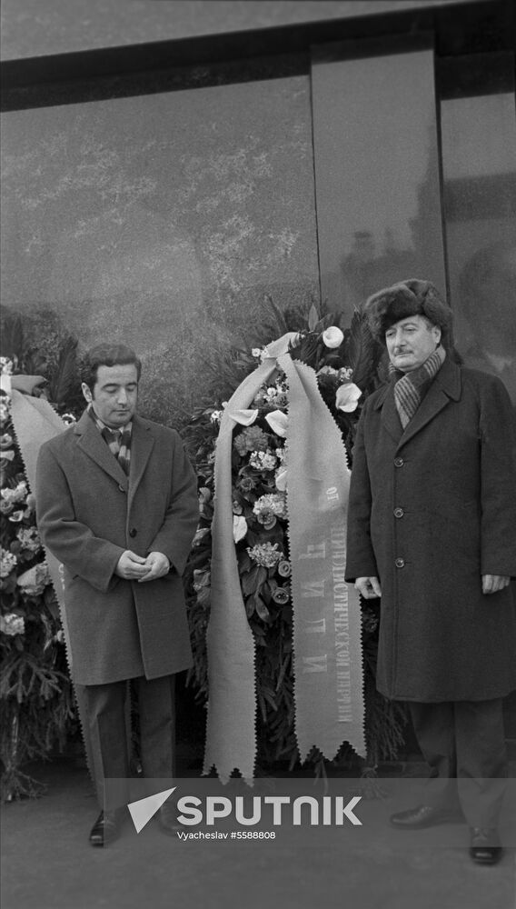 Delegation of Communist Party of Chile visits USSR