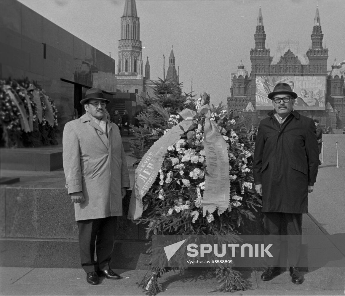 Delegation of Communist Party of Costa Rica visits USSR