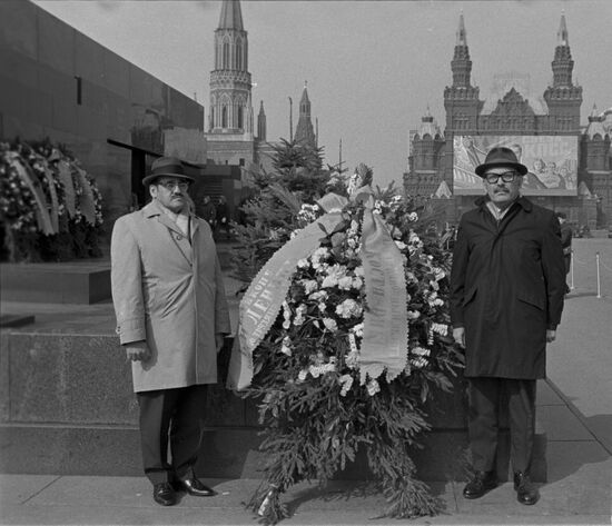 Delegation of Communist Party of Costa Rica visits USSR