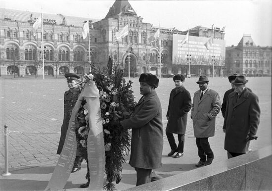 Delegation of Supreme Revolutionary Council of Somalia visits USSR