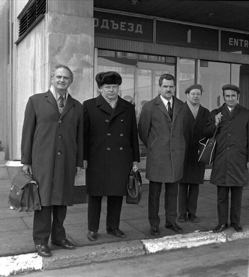 Delegation of Communist Party of Australia visits USSR