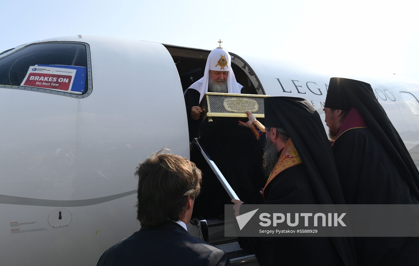 Patriarch Kirill takes part in events marking 100th anniversary of shooting of the Romanov family