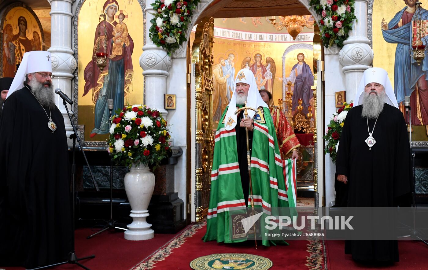 Patriarch Kirill takes part in events marking 100th anniversary of shooting of the Romanov family