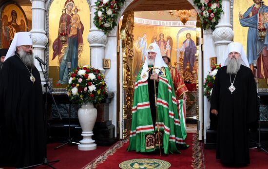 Patriarch Kirill takes part in events marking 100th anniversary of shooting of the Romanov family