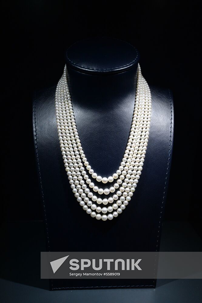 Pearls, Treasures from the Seas and the Rivers exhibition at State Historical Museum