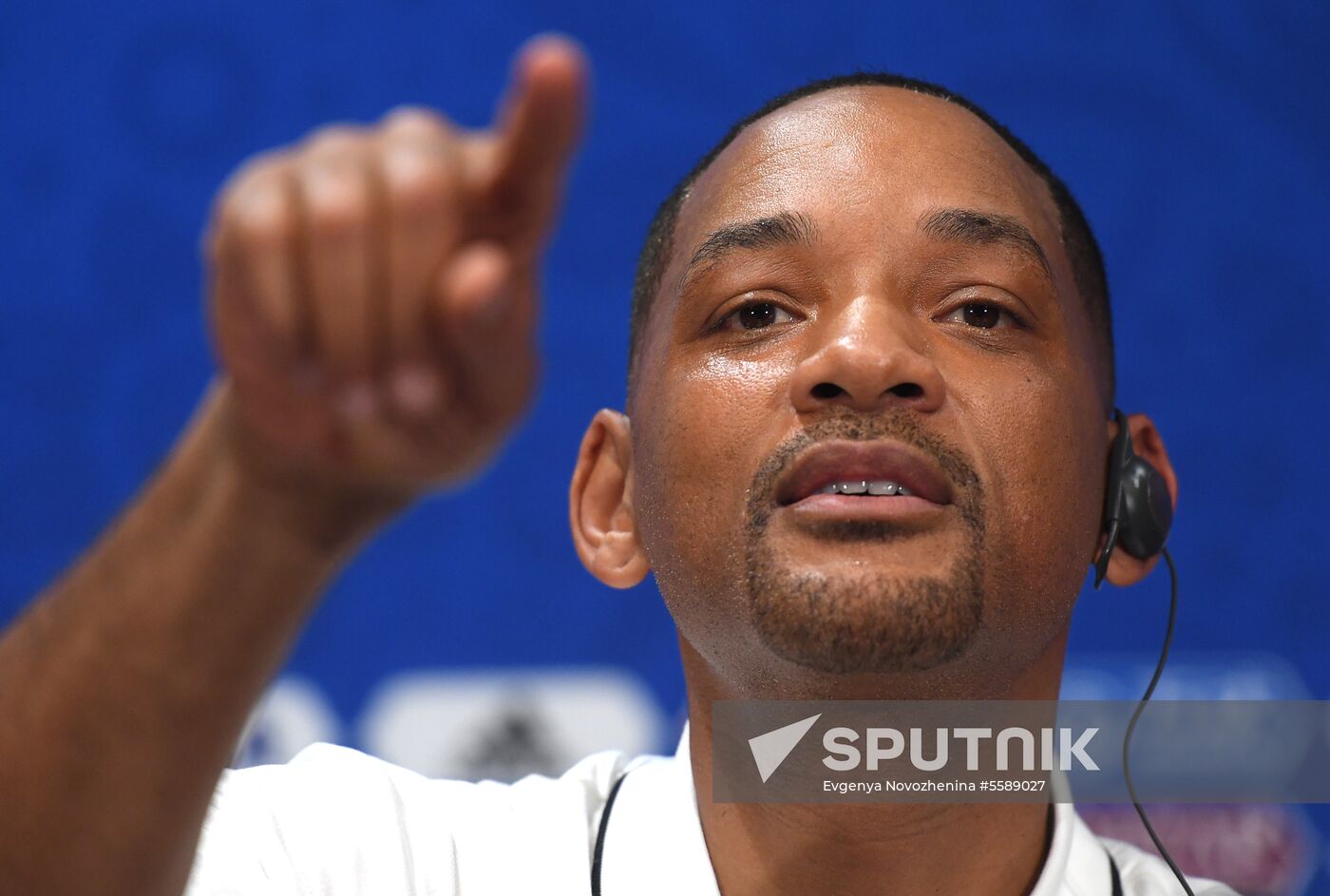 News conference on closing ceremony of FIFA World Cup 2018