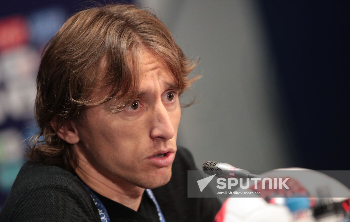 Russia World Cup Croatia Training