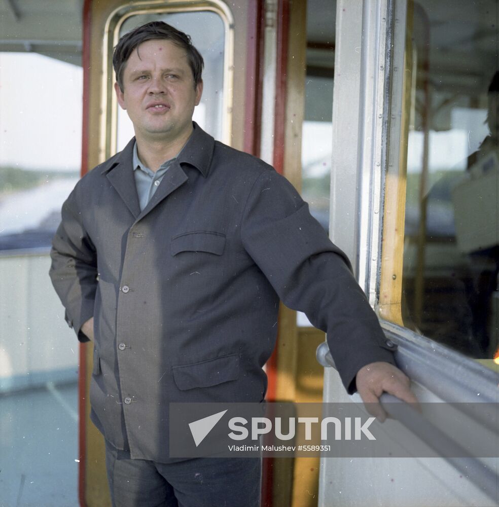 Mechanic of motor ship "Andrei Zhdanov"