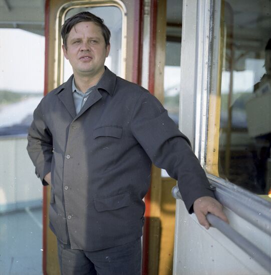 Mechanic of motor ship "Andrei Zhdanov"