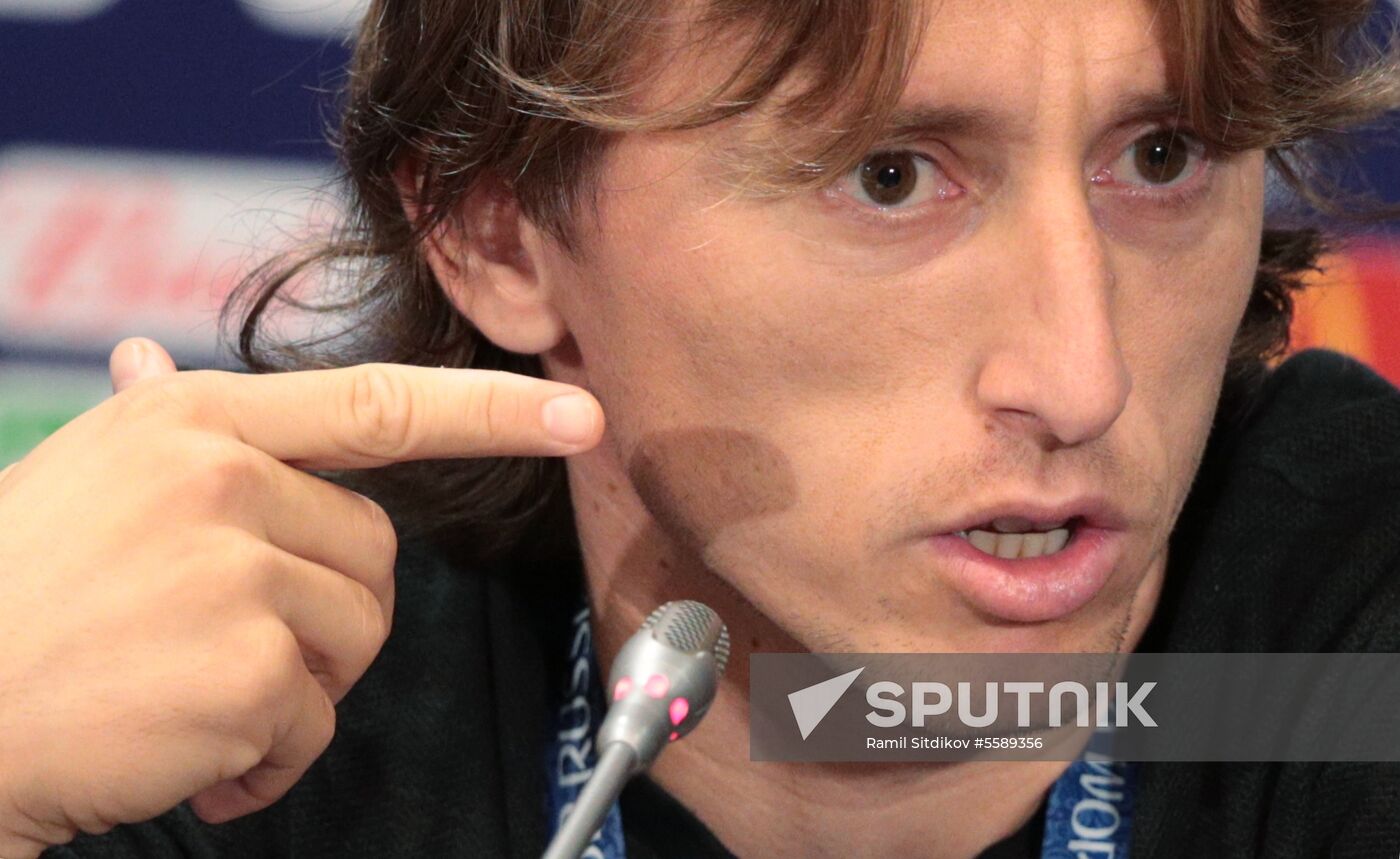 Russia World Cup Croatia Training