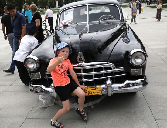 Moscow transport day