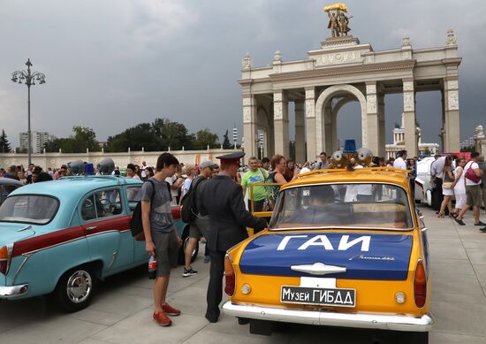 Moscow transport day