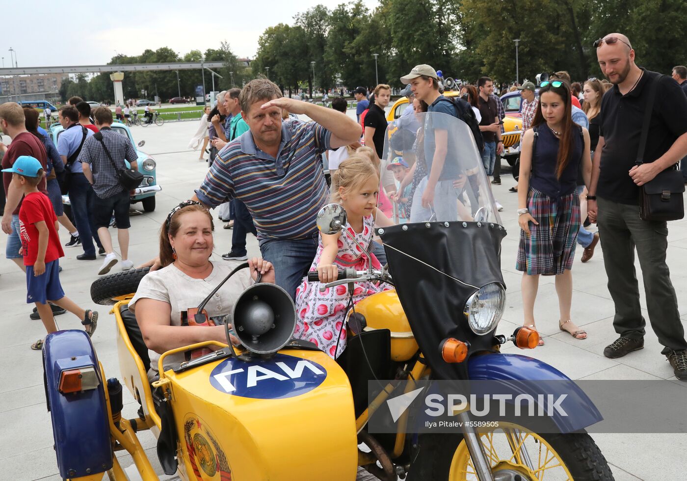 Moscow transport day
