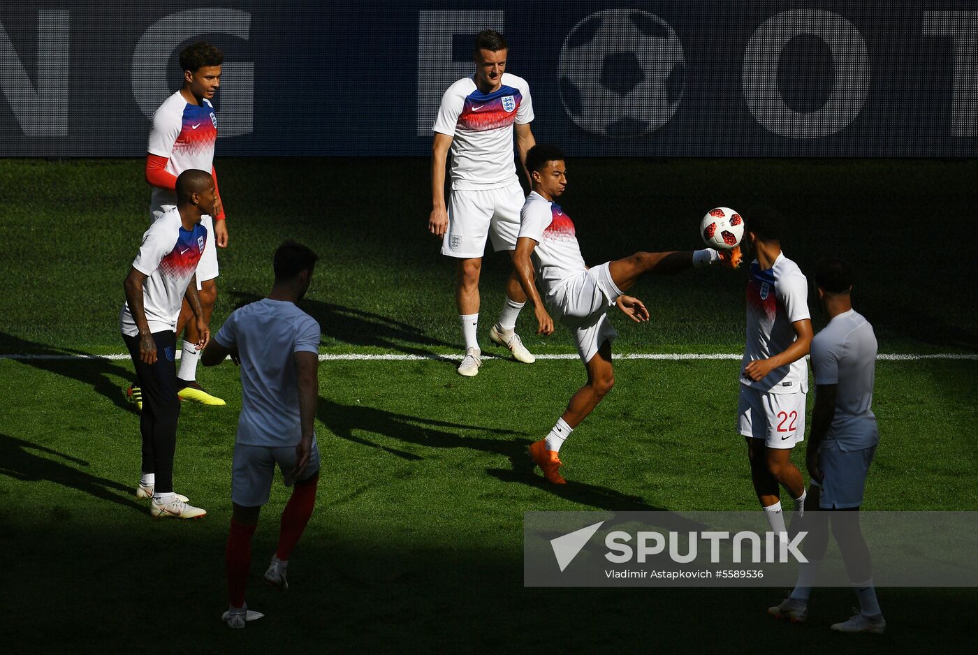 Russia World Cup Belgium - England