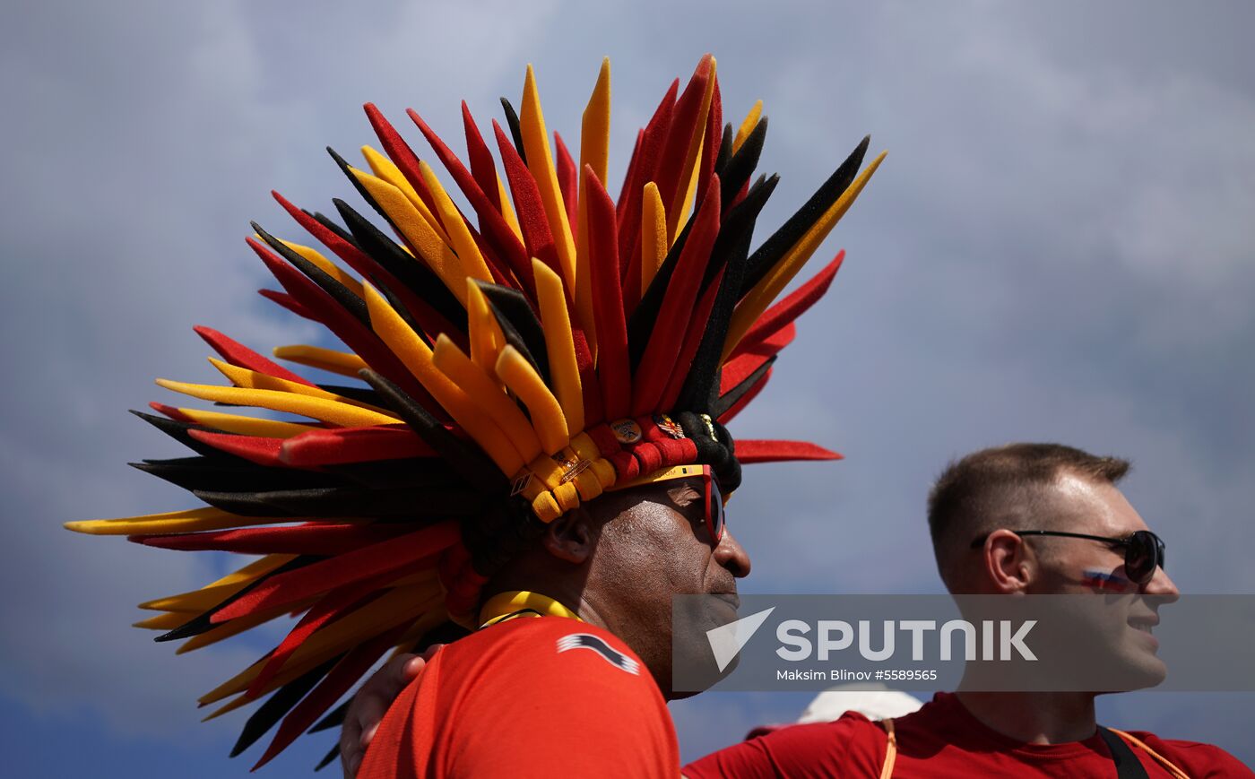 Russia World Cup Belgium - England