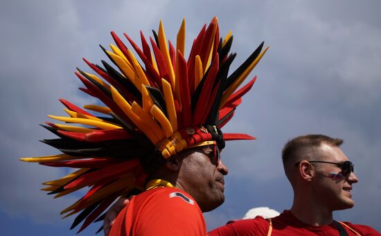  Russia World Cup Belgium - England