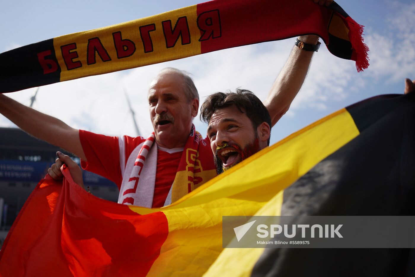 Russia World Cup Belgium - England