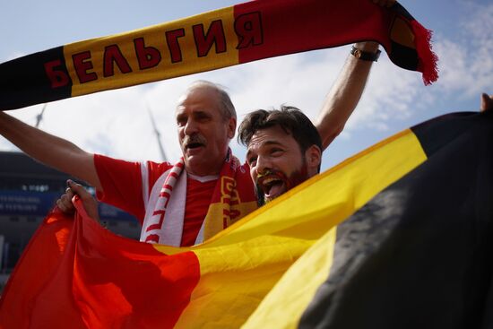  Russia World Cup Belgium - England