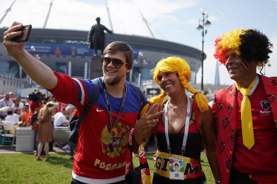  Russia World Cup Belgium - England