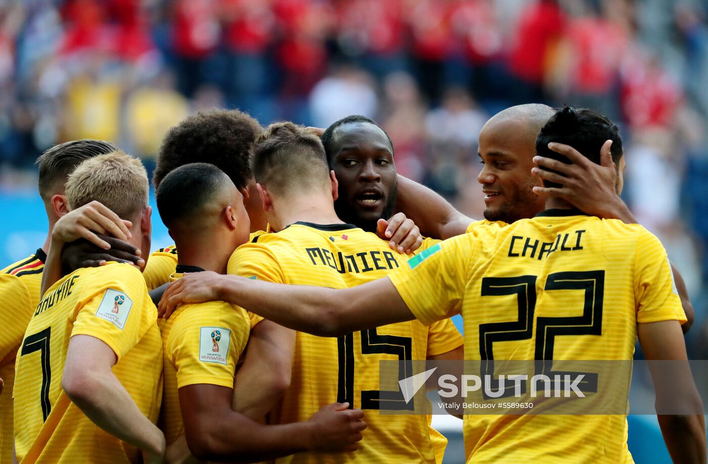 Russia World Cup Belgium - England