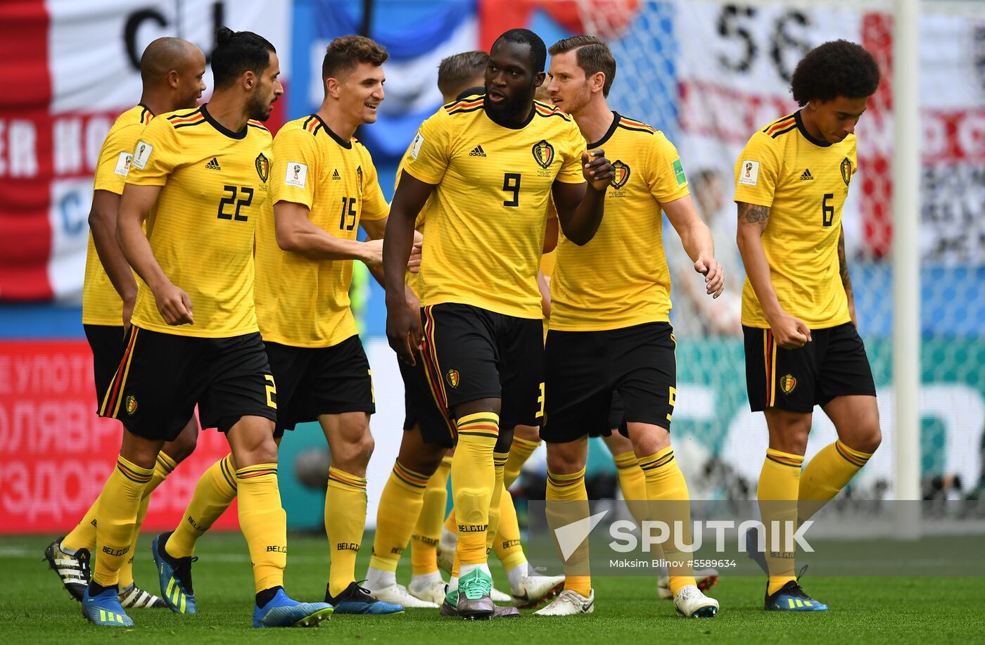  Russia World Cup Belgium - England
