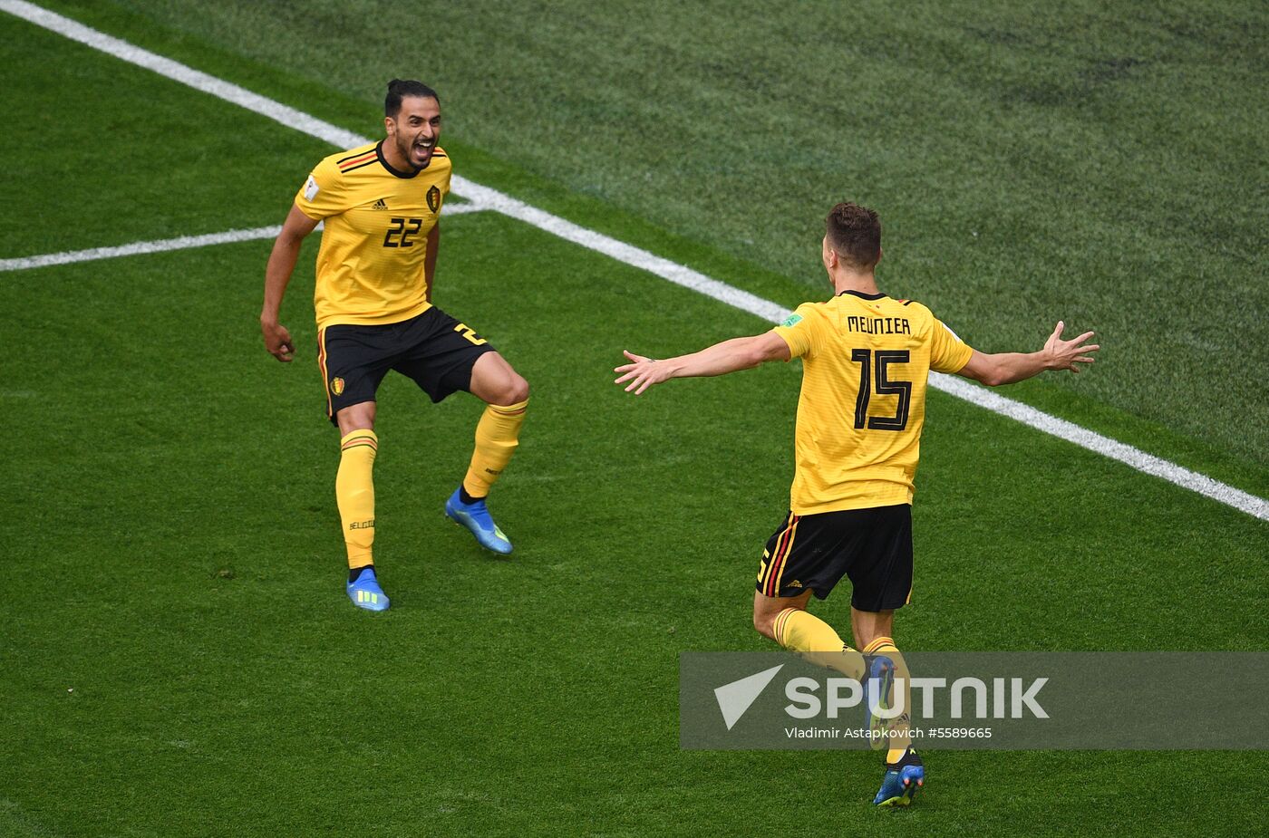 Russia World Cup Belgium - England