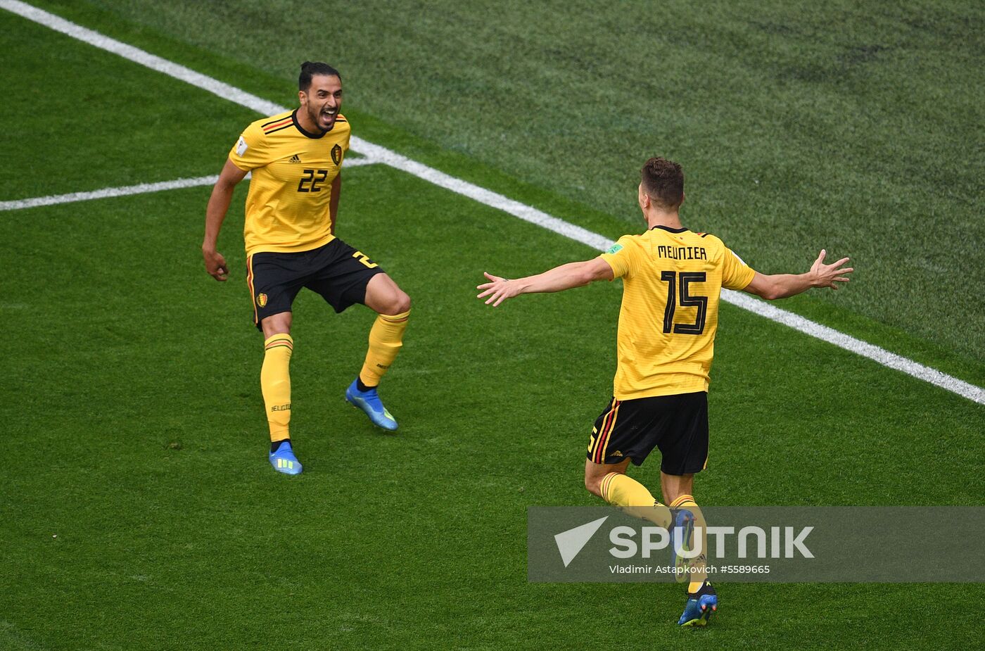 Russia World Cup Belgium - England