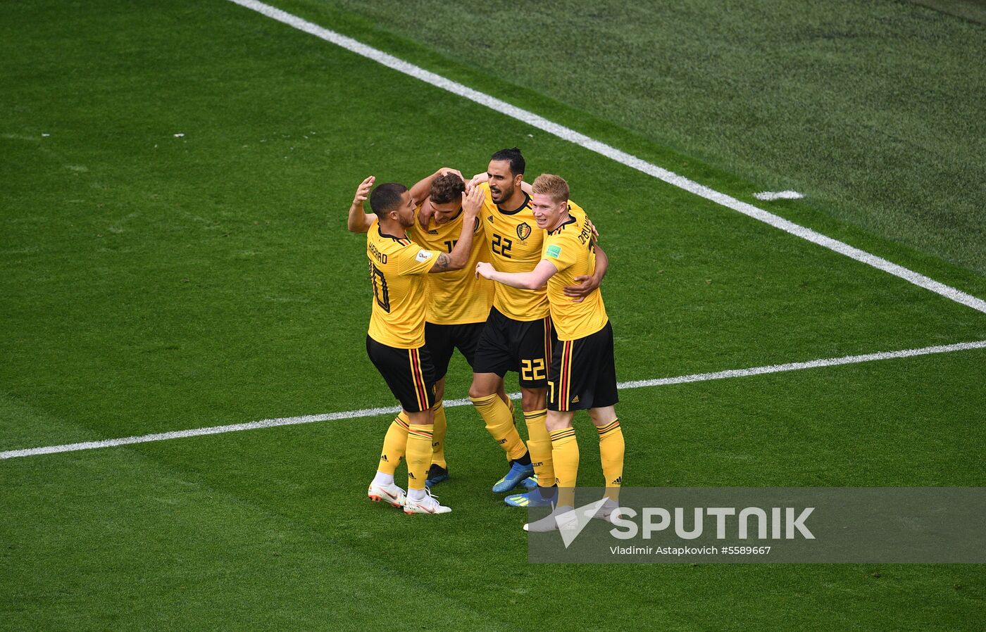 Russia World Cup Belgium - England