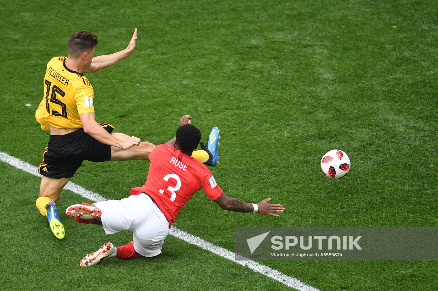 Russia World Cup Belgium - England