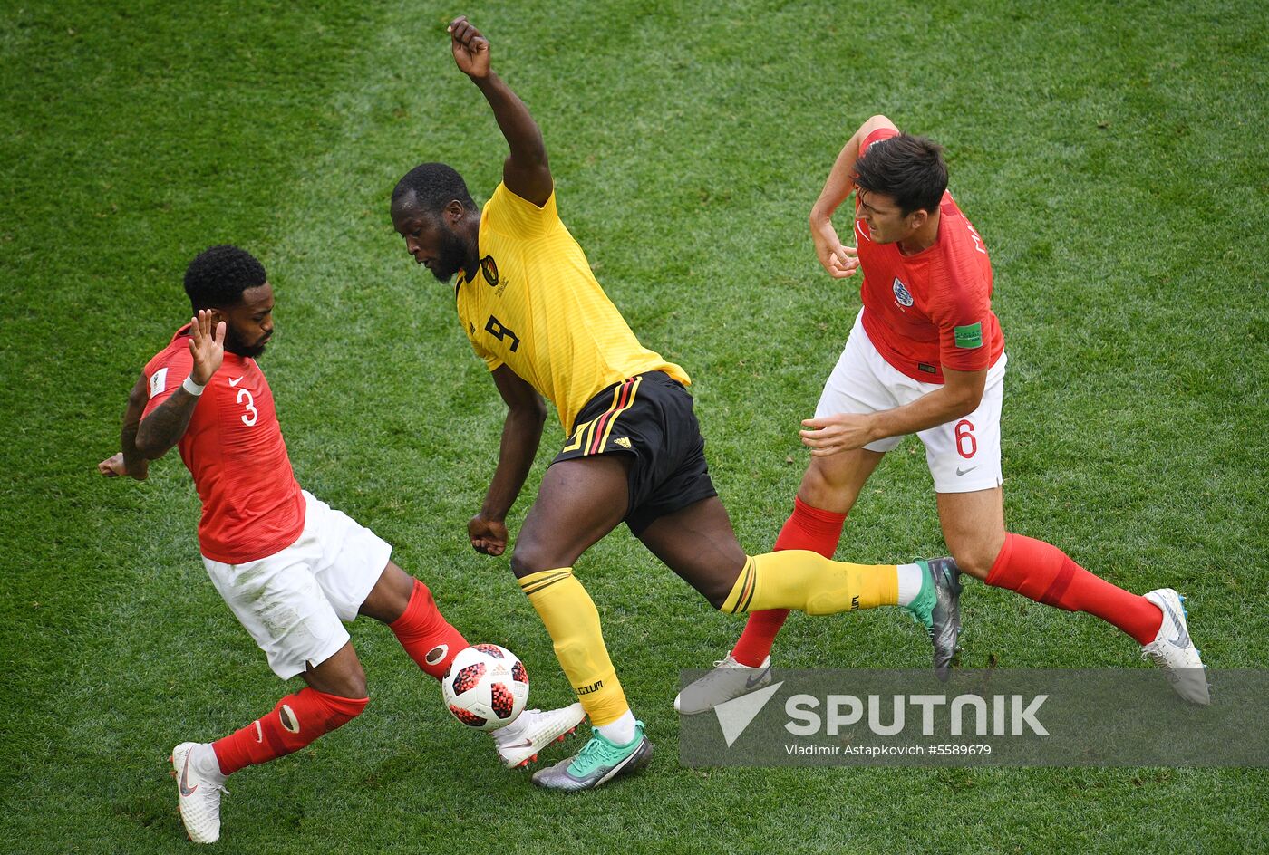 Russia World Cup Belgium - England