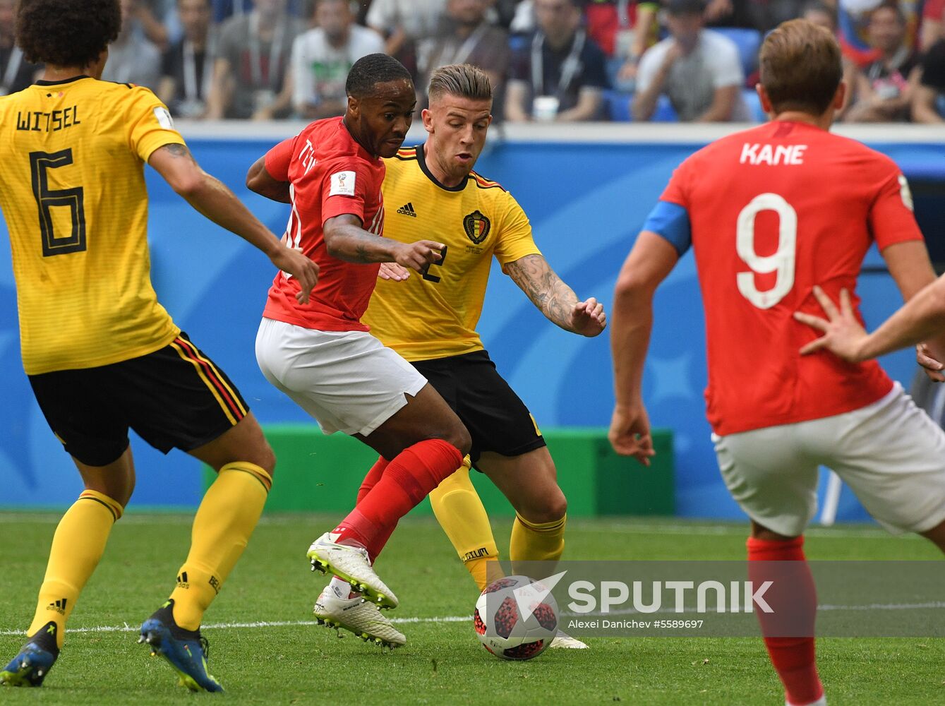 Russia World Cup Belgium - England