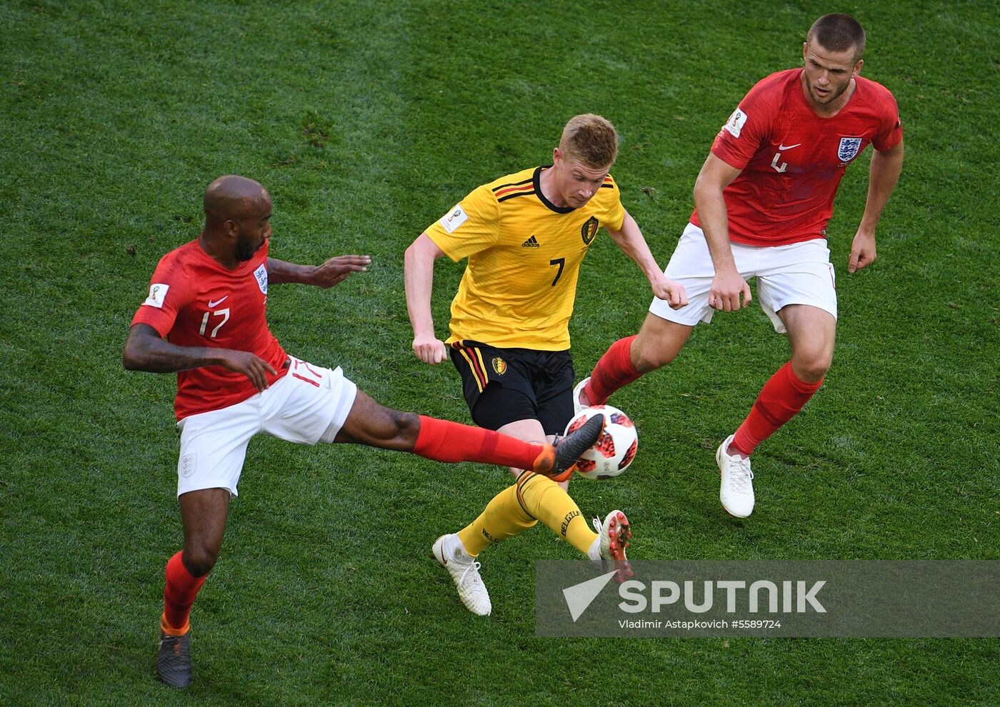 Russia World Cup Belgium - England
