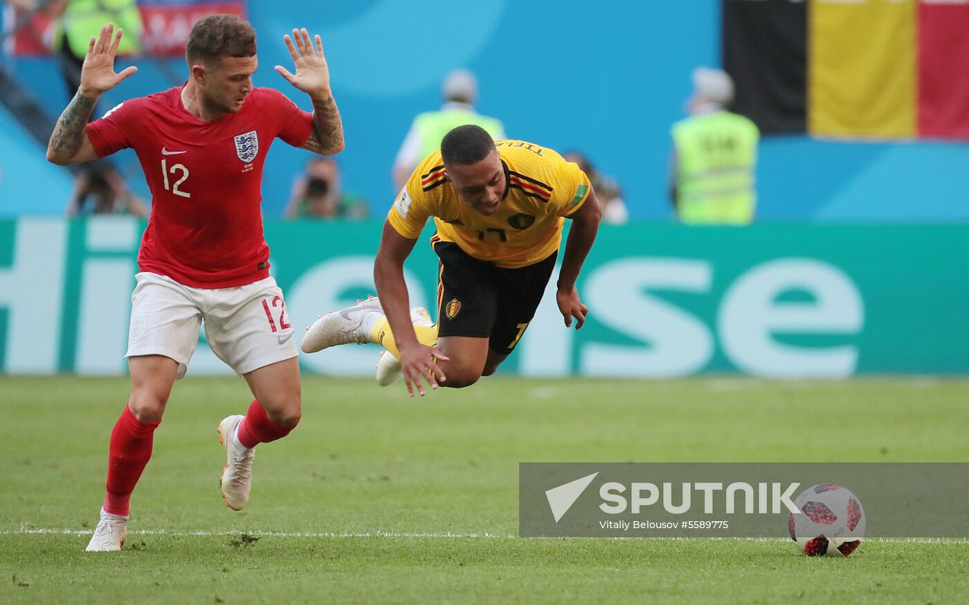 Russia World Cup Belgium - England