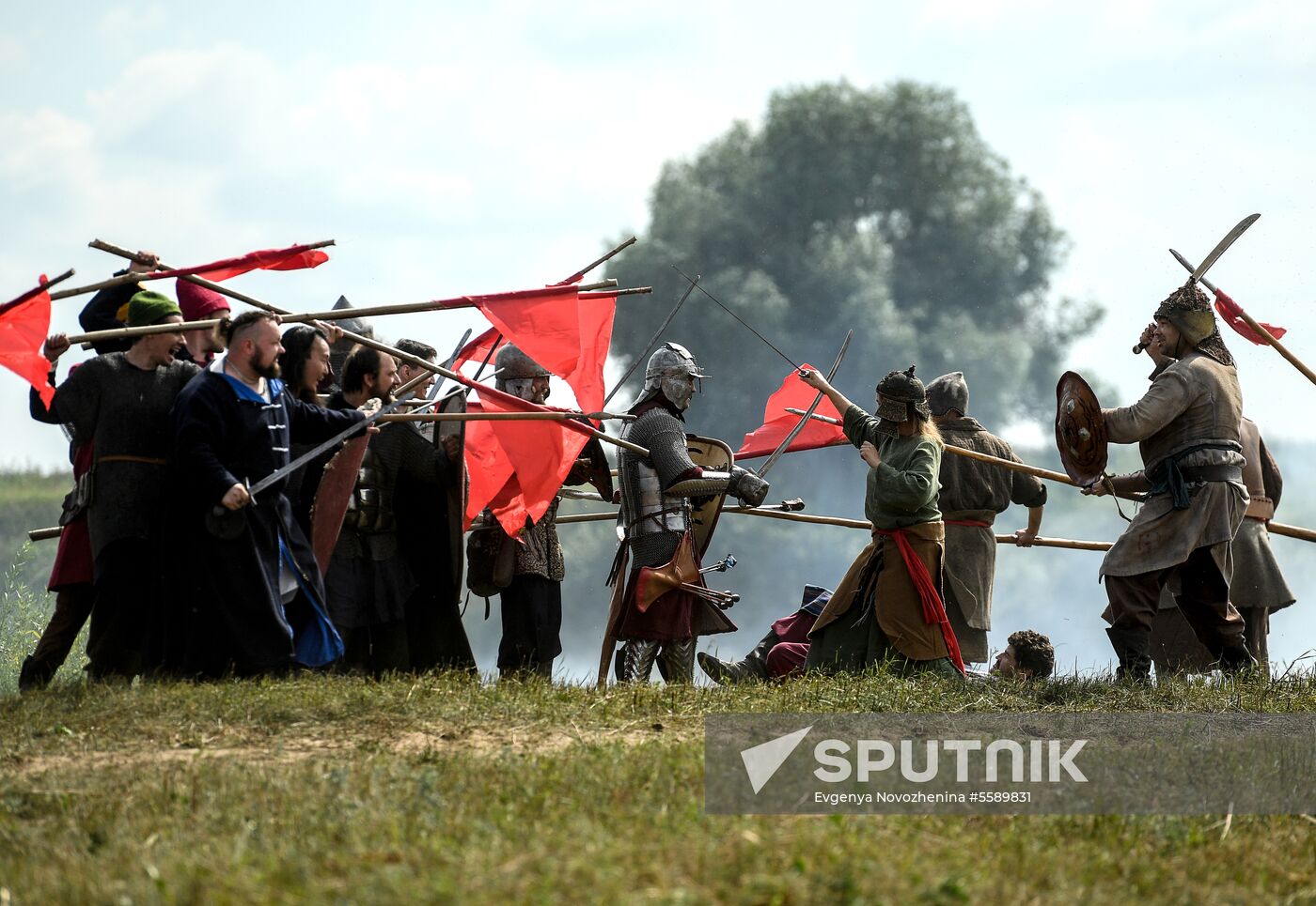 Great stand on the River Ugra memorial event