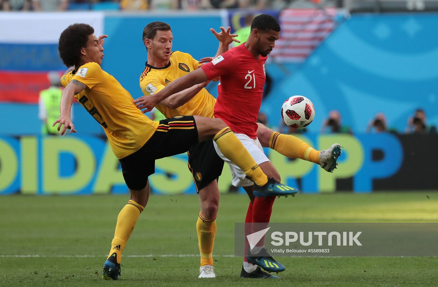  Russia World Cup Belgium - England