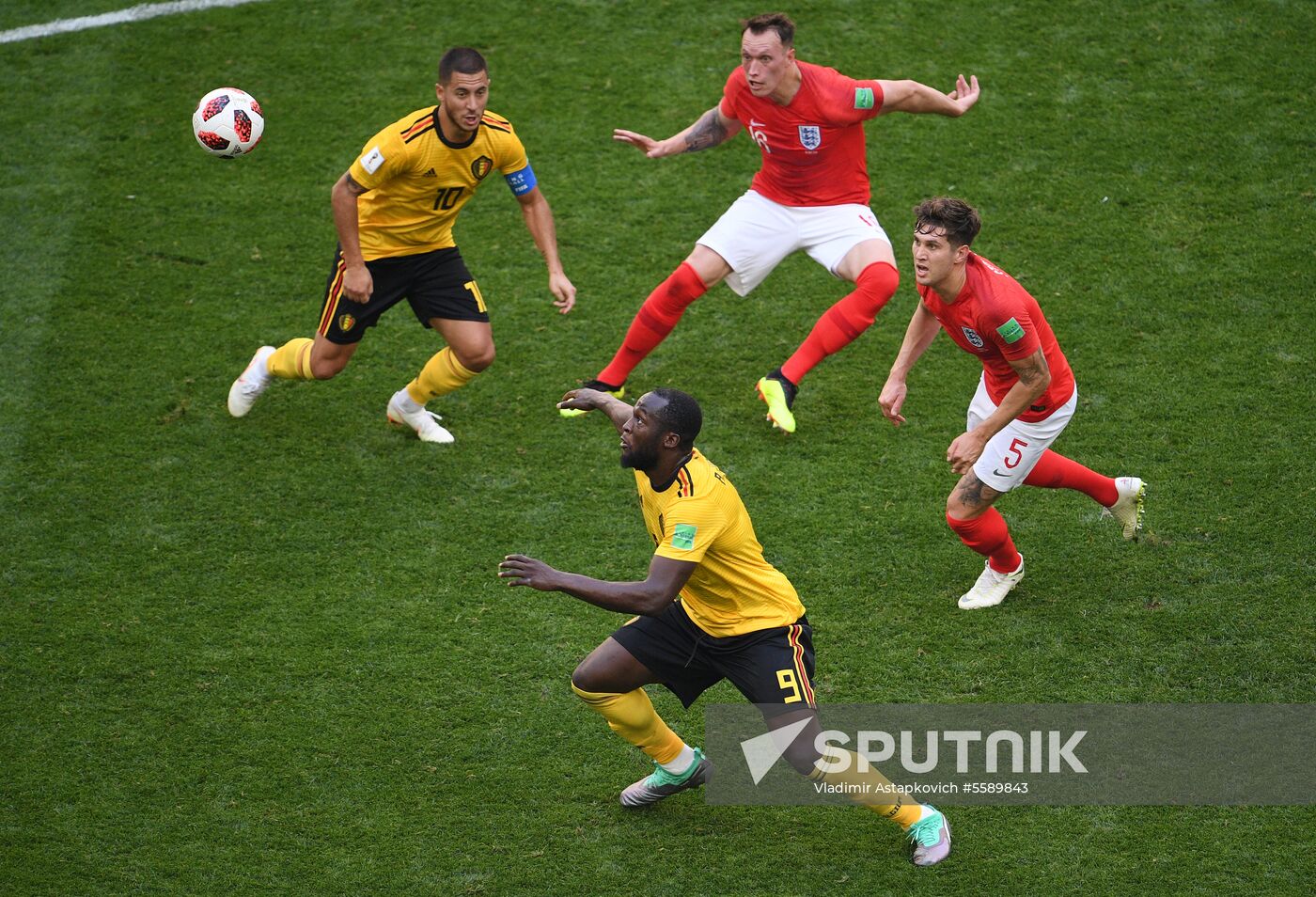 Russia World Cup Belgium - England