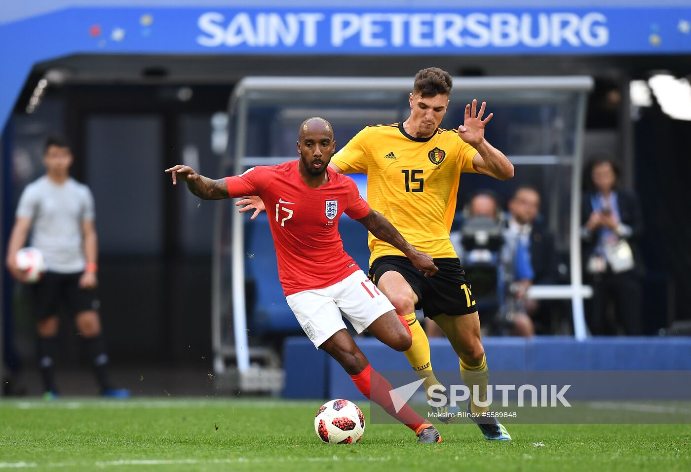 Russia World Cup Belgium - England