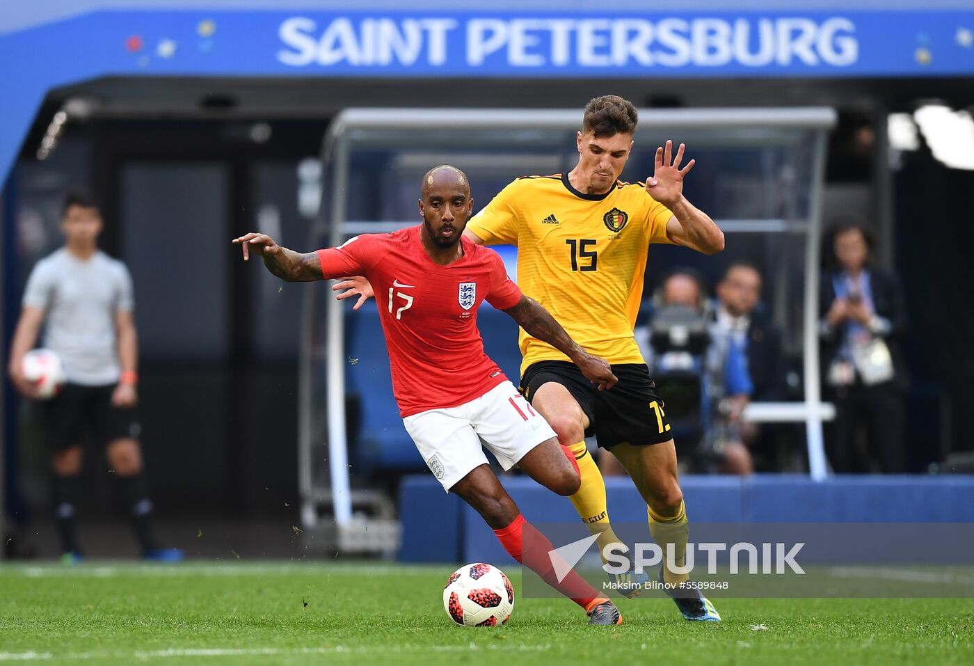 Russia World Cup Belgium - England
