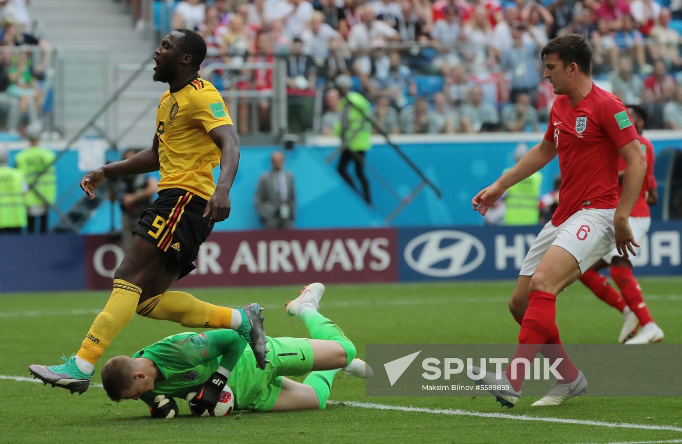 Russia World Cup Belgium - England