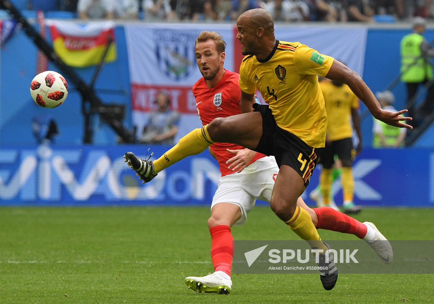 Russia World Cup Belgium - England