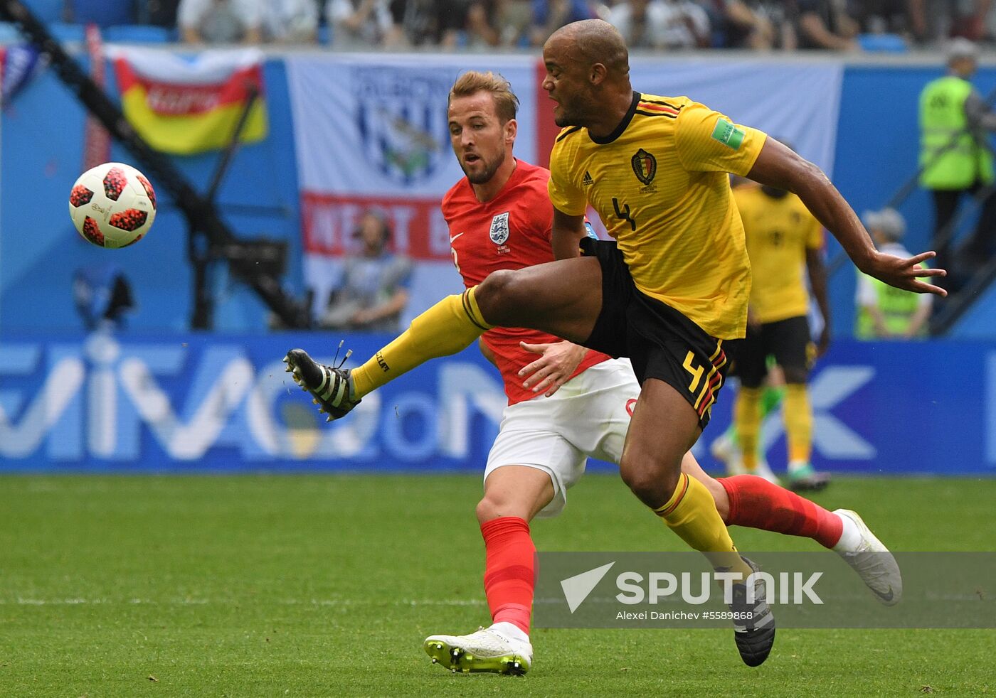 Russia World Cup Belgium - England