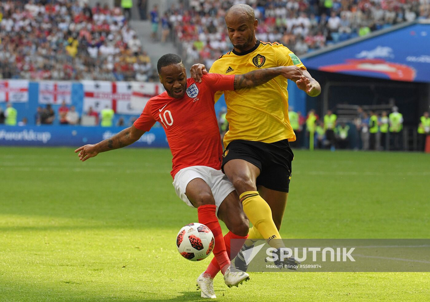 Russia World Cup Belgium - England