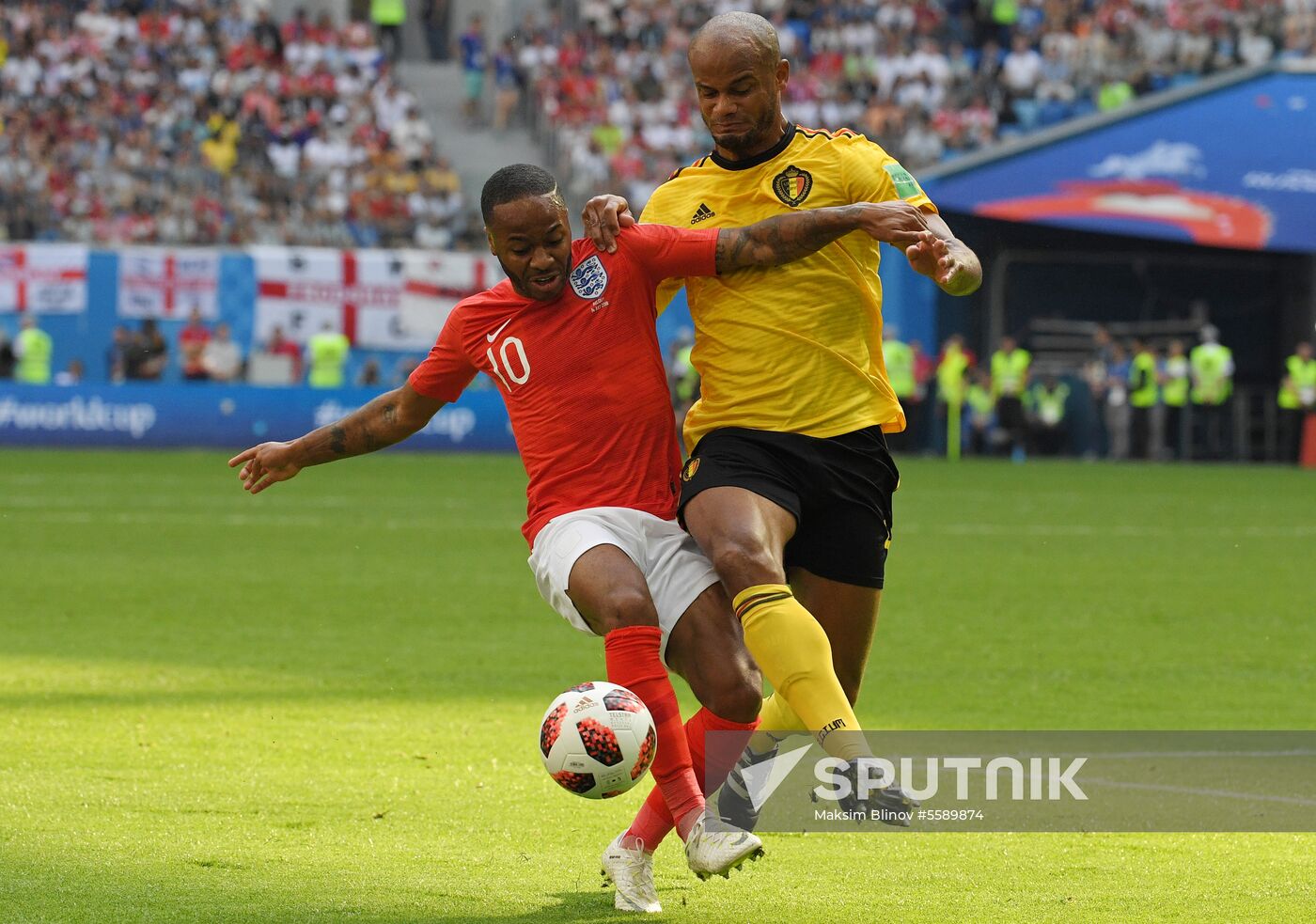 Russia World Cup Belgium - England