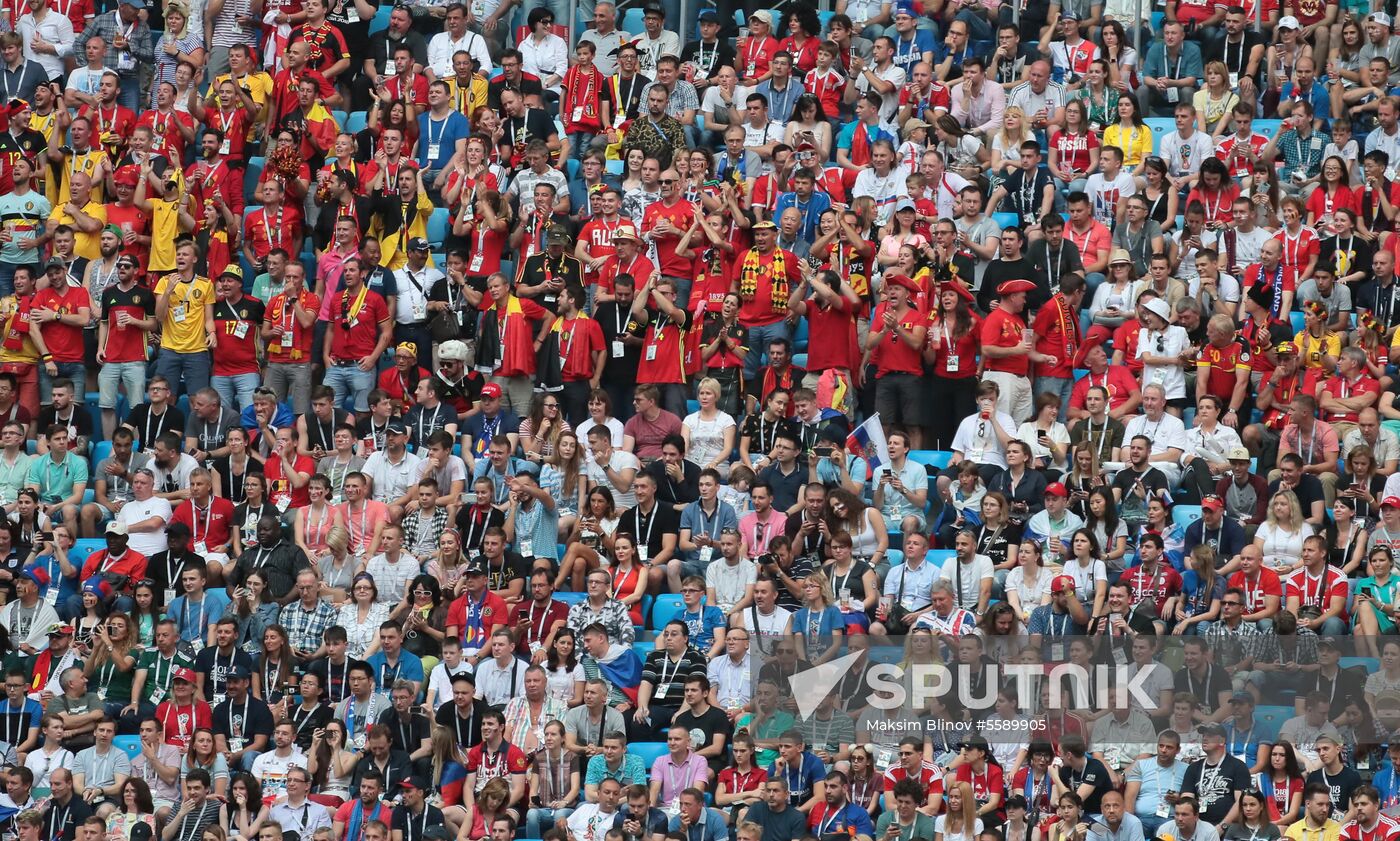 Russia World Cup Belgium - England