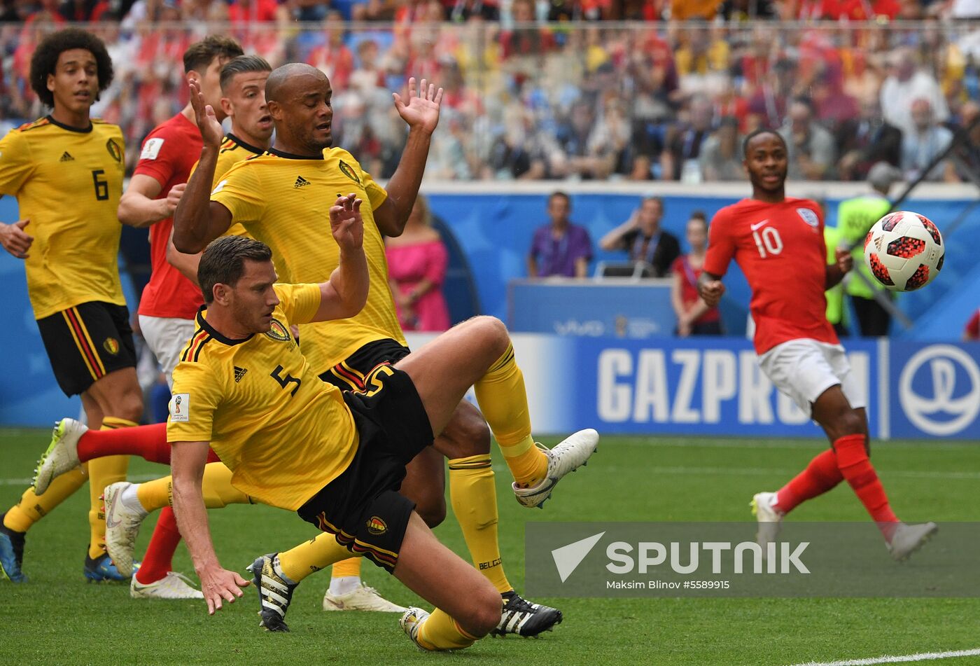 Russia World Cup Belgium - England