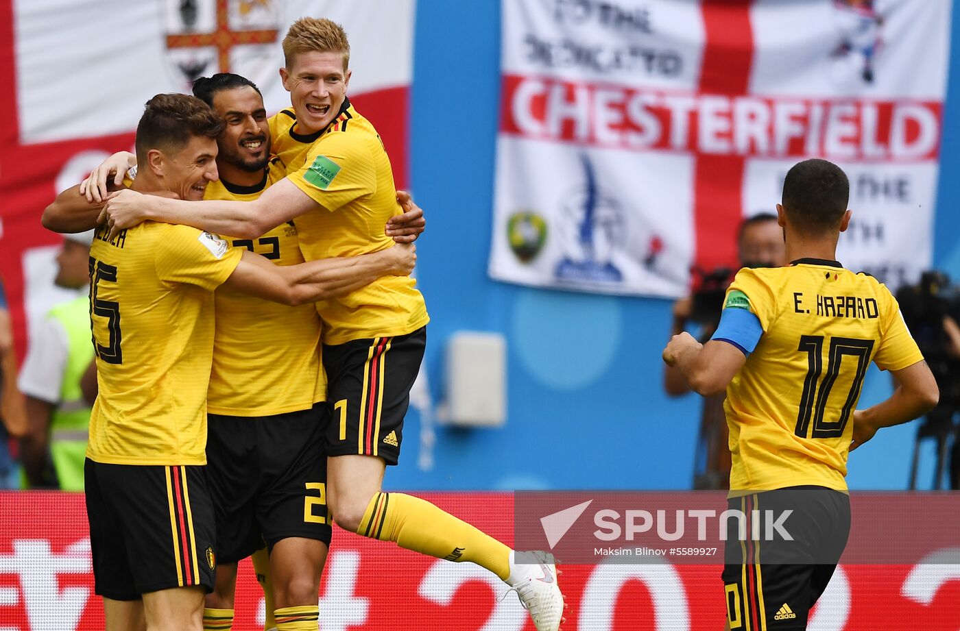 Russia World Cup Belgium - England