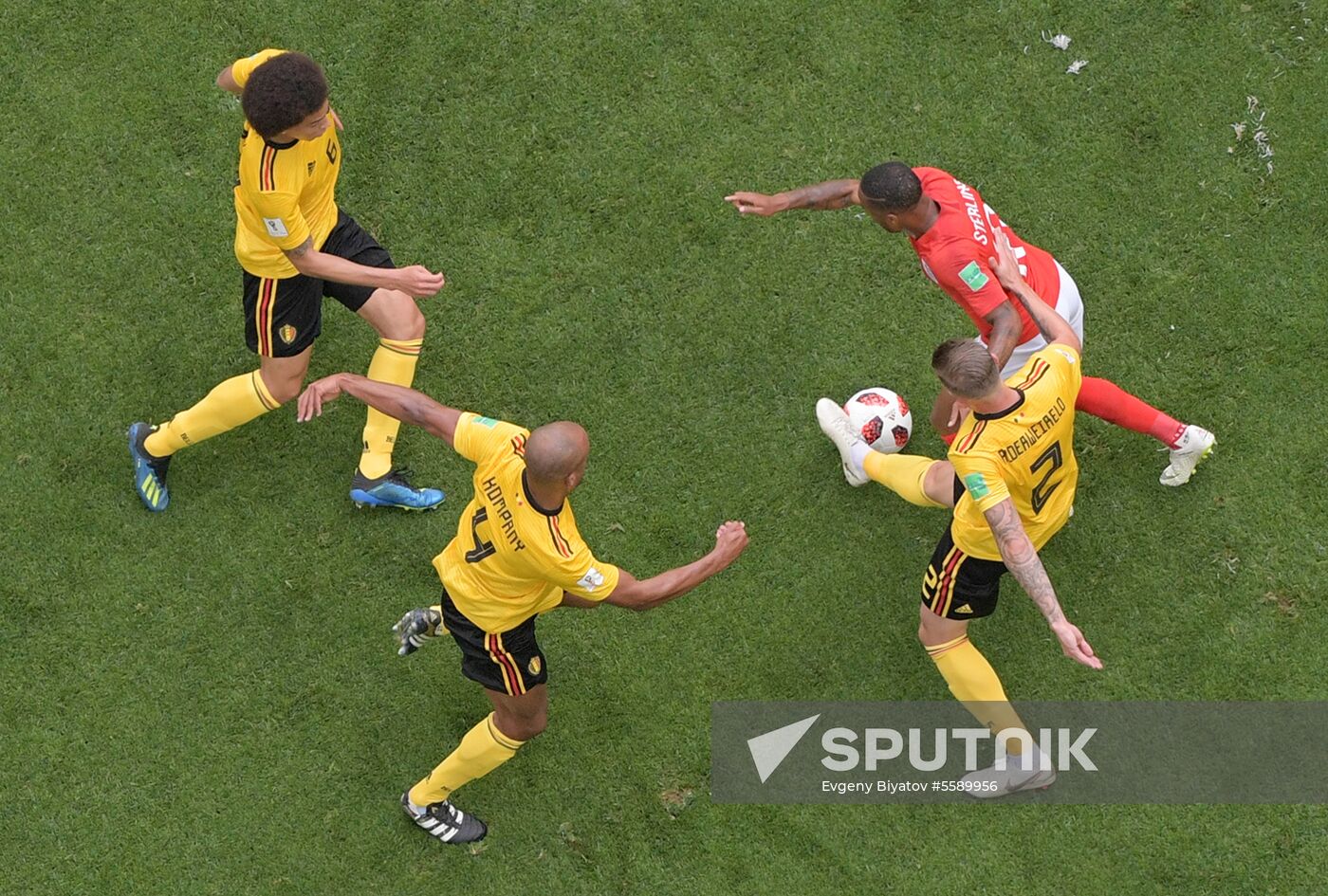 Russia World Cup Belgium - England
