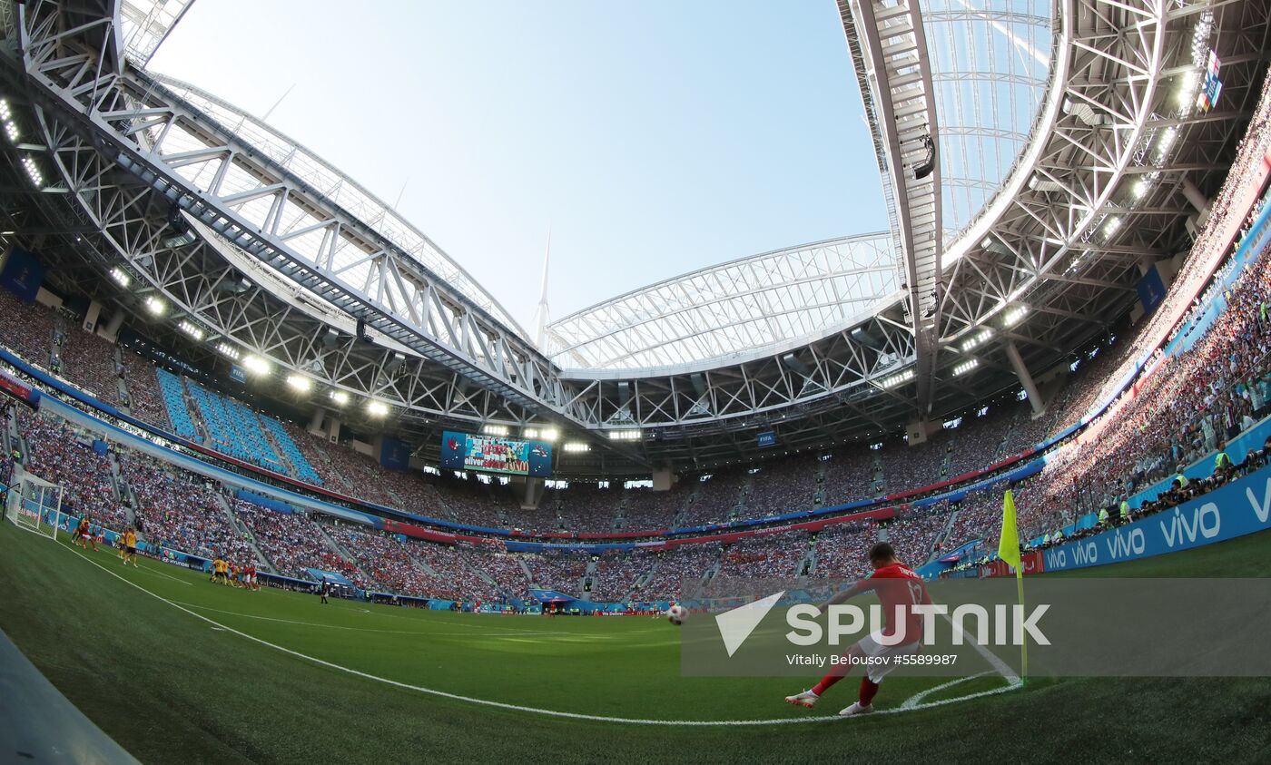 Russia World Cup Belgium - England