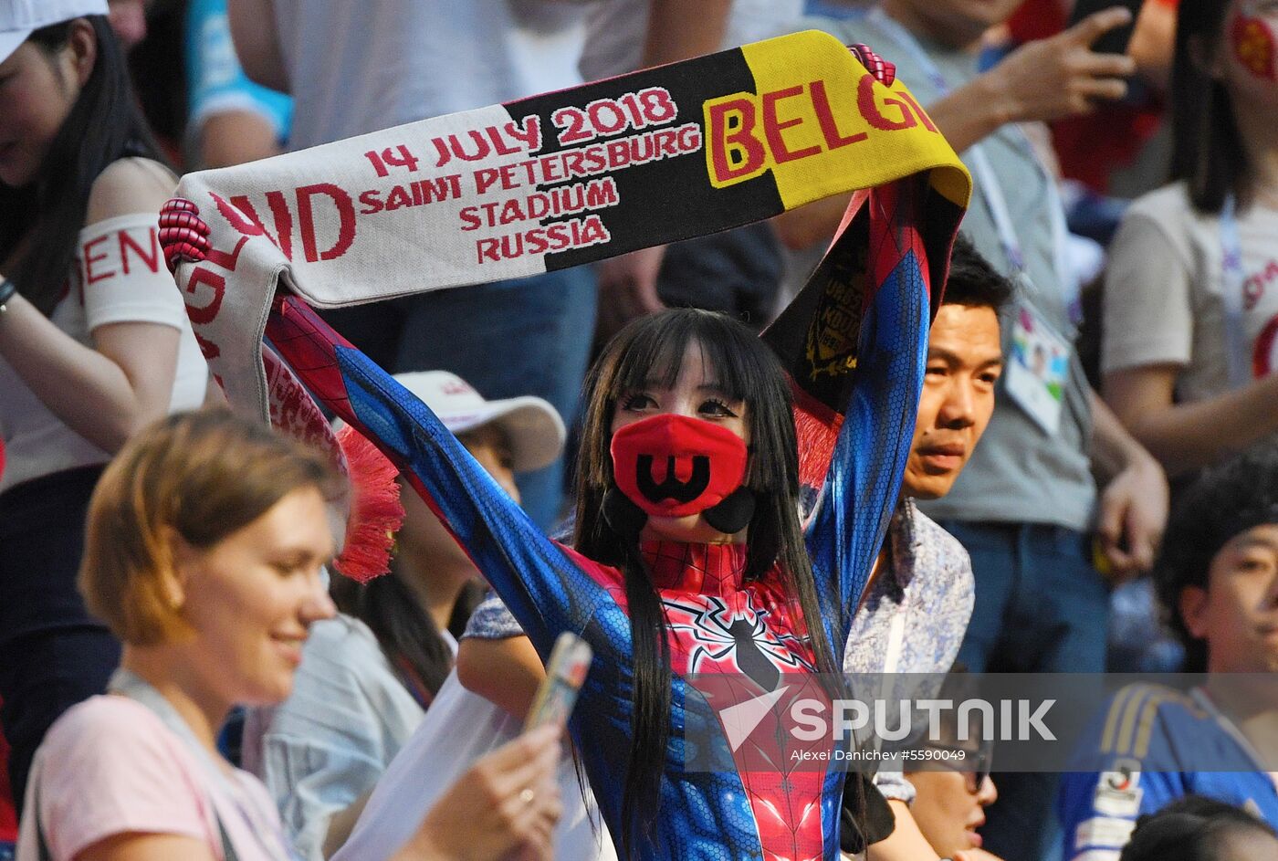  Russia World Cup Belgium - England